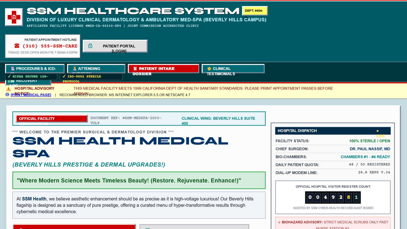 Generic Website Example